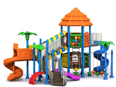 Nuevo diseño de estilo para niños de plástico al aire libre equipo de juegos de fábrica TQ-ZR574-1